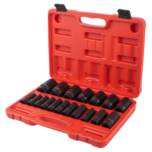 Set Llave Tubo Impacto 18Pzs Dados RT-1/218