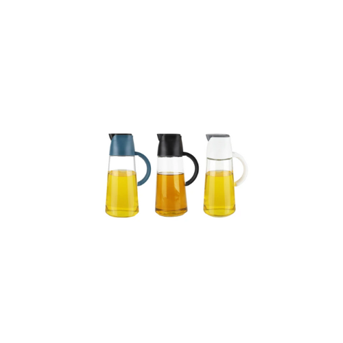 Aceitera con Tapa Automatica 630ml Colores Surtidos