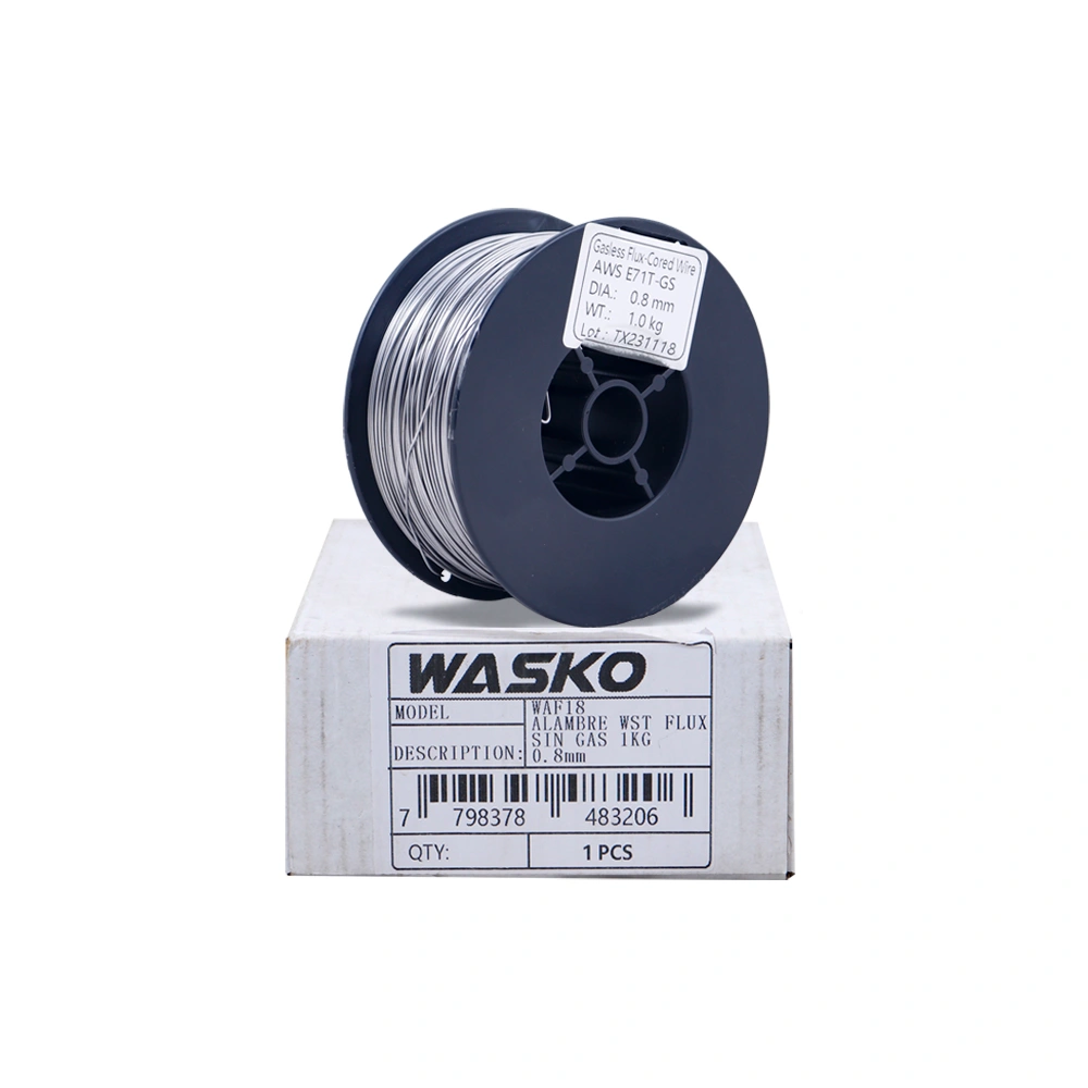 Alambre Flux Sin Gas 1kg 0,8mm Wesko