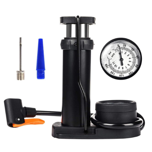 Inflador de Pie con Calibrador