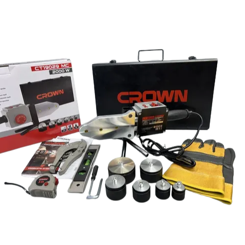 Termofusora Industrial 2000w 20 A 63mm Reforzada Crown