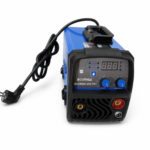 Soldador Inverter 2 en 1 BOONIGA MIG/MMA-300YK1