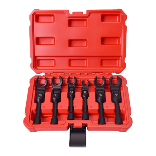 Juego de llaves cabeza flexible 3/8" para inyectores y líneas de combustible RT03010