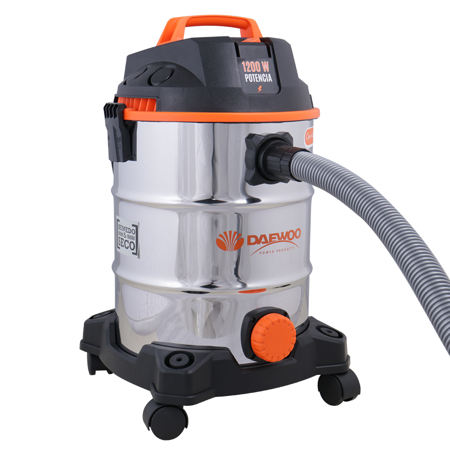 Aspiradora Daewoo Inoxidable 1200w 30l Ag-Po-Sop