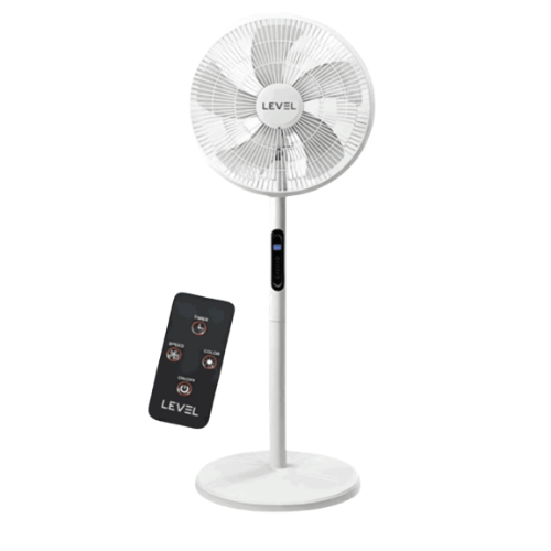 Ventilador de Pie Level 16" 8 Velocidades