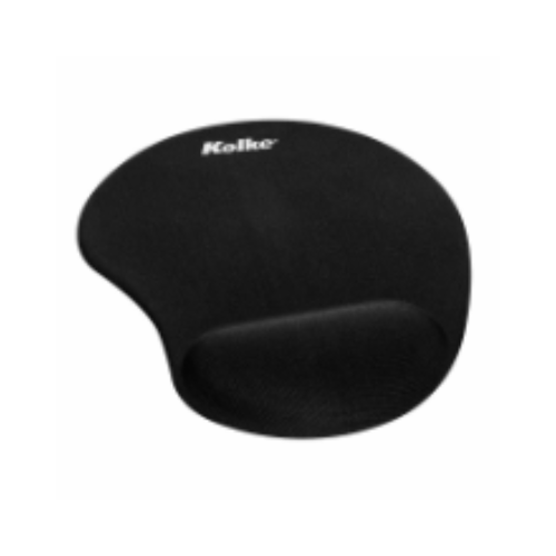 Mouse Pad con descansador Negro Ked-150