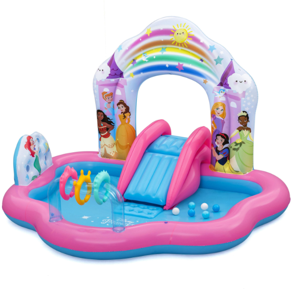 Parque Acuatico Disney Princesas 221x193x140cm. 160Lt Bestway 9103Y