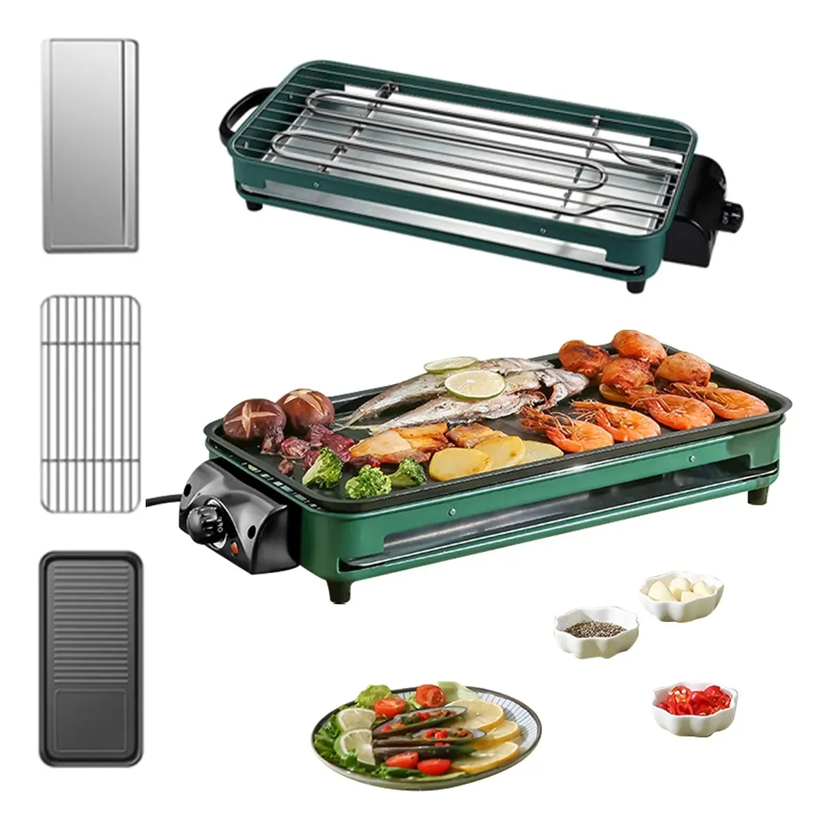 Grill Eléctrico 2 en 1