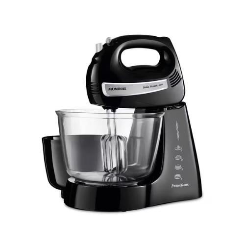 Batidora Bella Masa Inox 500w 4 Velocidades / 2 Bols