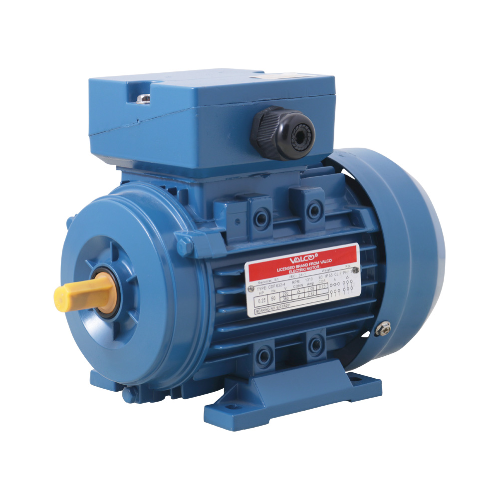 Motor Eléctrico Valco  1/4hp 4p 220/380v Ip-55 Y632-4