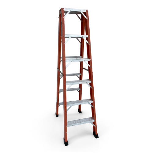 Escalera Tijera Doble Fibra de Vidrio 10 Peldaños Santa Catarina