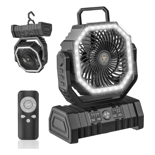 Ventilador Portatil Para Camping F6