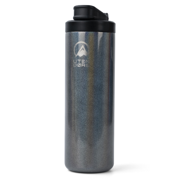 Termo 600ml TPG Reflectivo Negro PE. Utendors DA-707V-IRB