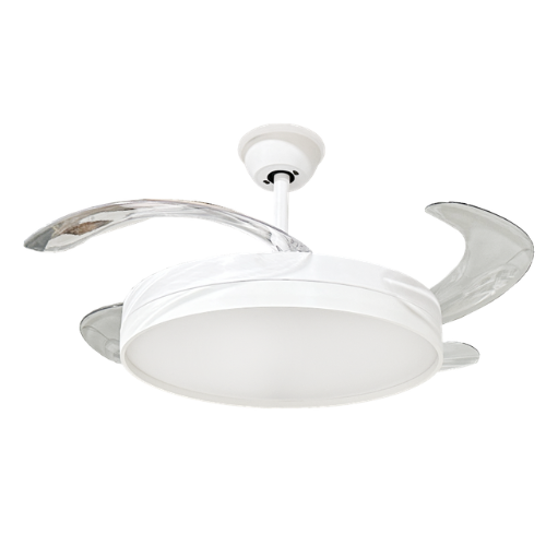 Ventilador  de  Techo Led 35W 42 Pulgadas 4 Aspas Retractil
