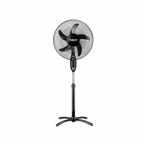 Ventilador de pie Nappo 16" negro 5 aspas NVP-068 | NVP-153