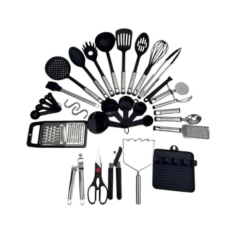 Kit Utensilios de cocina con soporte 40 pcs Croix