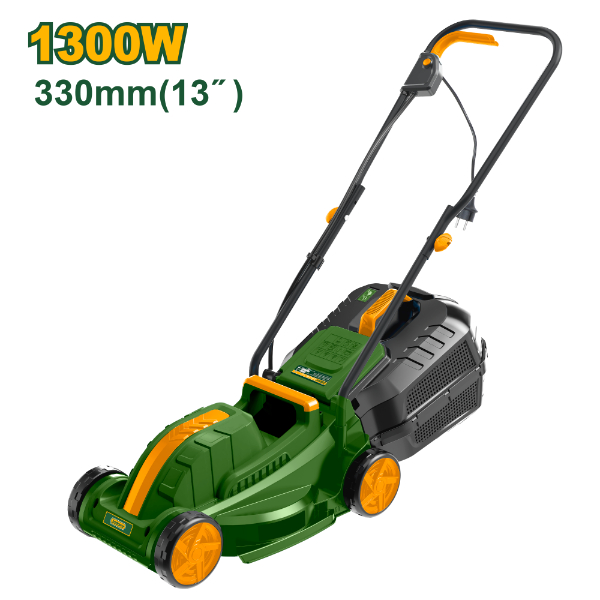 Corta Cesped Elect. 13" 1300W. Con Recolector Jadever JDEN3205