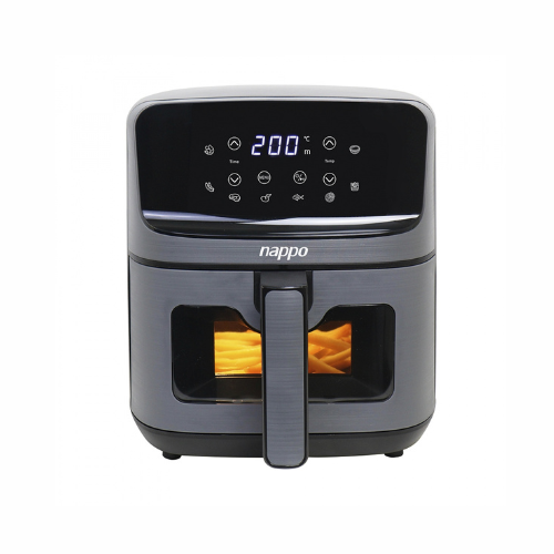 Freidora sin aceite digital Nappo 4,5l gris NEF-213