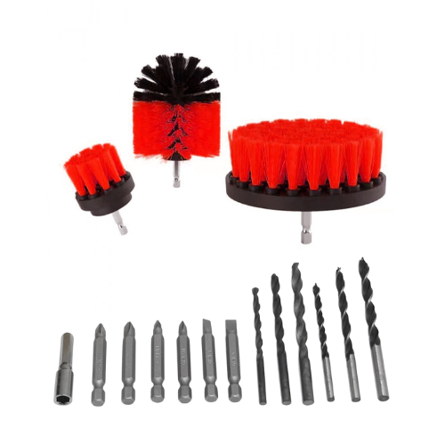 Set de Accesorios para Taladro Mechas y Cepillos de 16pcs Nhc-185 Nappo