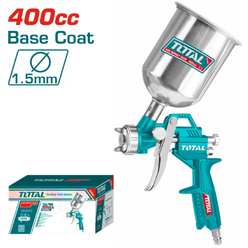 Pistola de Pintura Total Tat10401 400ml 1.5mm
